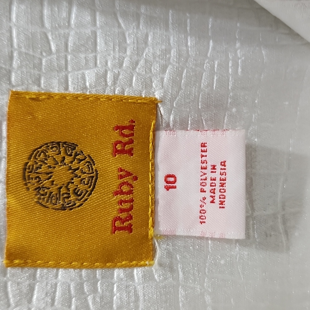 Ruby Rd. White Button-Up Jacket - image 4